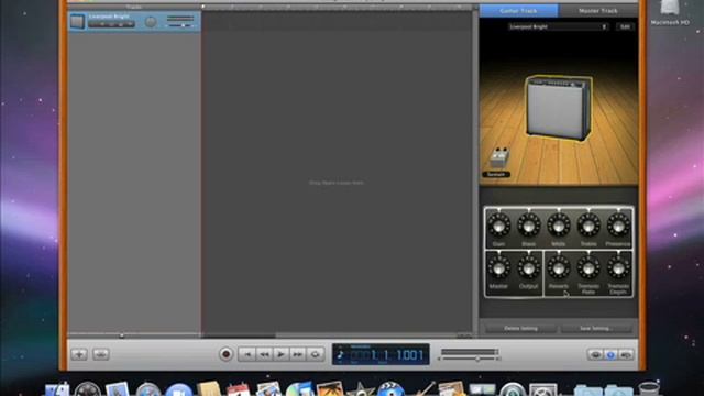 Garageband '09 - Recording an Electric Guitar смотреть онлайн