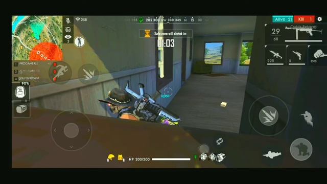 FREE FIRE BEST KILLING MONTAGE//GAMINGWITHEAGLEHUNTERS !!! смотреть онлайн