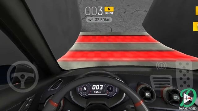 Extreme Car Driving Simulator - Purple Corvette Free Ride (Android, iOS) смотреть онлайн