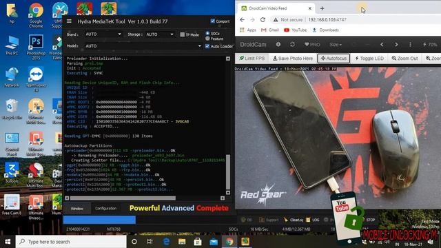 Infinix Note 10 FRP Unlock Hydra MTK Tool смотреть онлайн