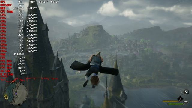 Hogwarts Legacy FullHD,1080p gameplay r5 5600x,RX 6700 XT RTX XeSS смотреть онлайн