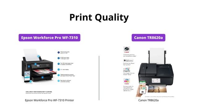 Canon TR8620a vs Epson WF-7310: Which Printer is Better? смотреть онлайн