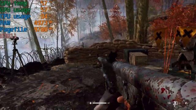 Battlefield 5 - Core 2 Quad Q9550 - GT 1030 Benchmark смотреть онлайн