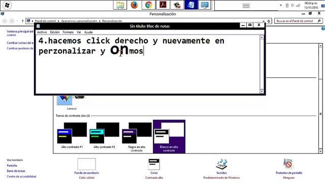 como cambiar de color el cuadro de seleccion en windows 8 смотреть онлайн