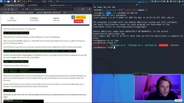 Highlight: THM LinuxPrivEsc by Tib3rius смотреть онлайн