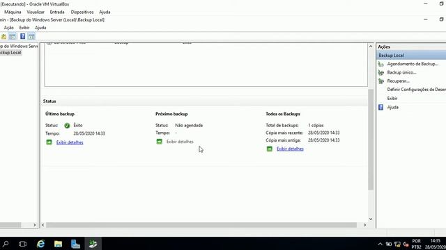 Windows Server 2016 - 17.1 - Backup do Windows Server - Configuração смотреть онлайн