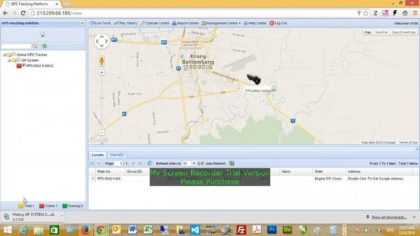 GPS Tracker GP System Computer User Manual