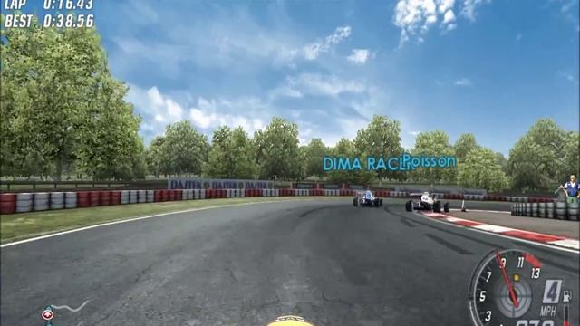 Toca Race Driver 3 PC Gameplay, Formula 1000, GoKart Track смотреть онлайн