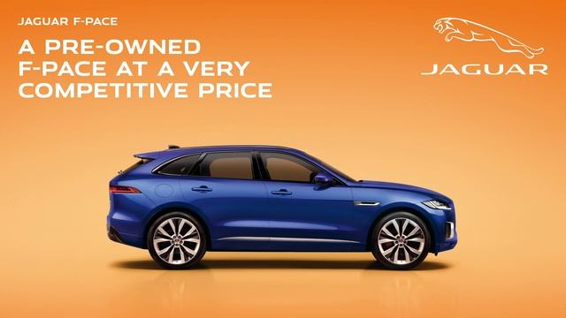 Pre-owned Jaguar F-PACE смотреть онлайн