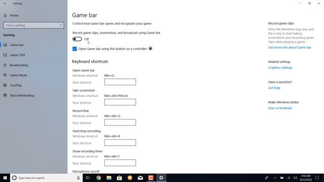 How To Disable Game Bar/Game DVR in Windows 10 смотреть онлайн