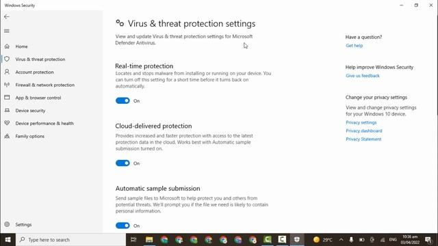 How to check defender antivirus in details windows 10 смотреть онлайн