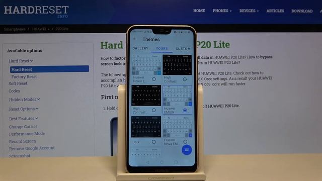 How to Change Keyboard Theme in HUAWEI P20 Lite – Change Keyboard Look смотреть онлайн