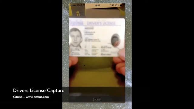Driver's License Scanning with an iPhone смотреть онлайн
