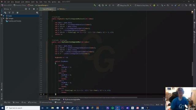 UPGRADE BUY SIZE (5, 10, 100, MAX) - Unity C# Idle Game Tutorial Series (Ep.31) [2020] смотреть онлайн