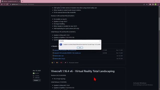 Guide How To Install Vivecraft (vr Minecraft)
