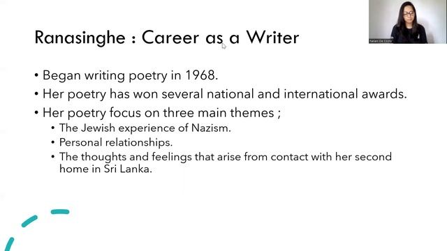 Anne Ranasinghe, her Life and Writing смотреть онлайн