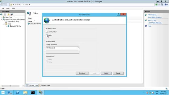 Creación FTP sobre IIS смотреть онлайн