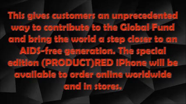 Apple (PRODUCT)RED iPhone 7 смотреть онлайн