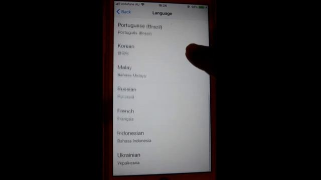 How to change language in Telegram iPhone or iOS app смотреть онлайн