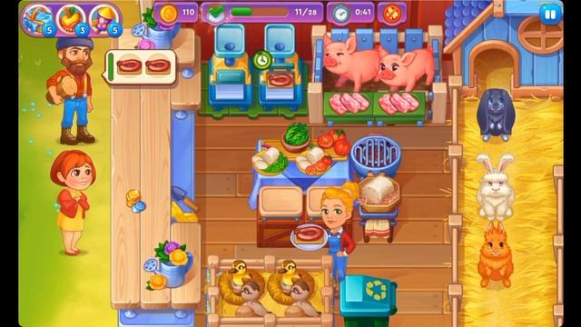 Cooking Farm - Hay & Cook Game - Level 161 🍎🌻🫐 - Super Hard - No Boosters - FULL STORY - CaroGamesN смотреть онлайн