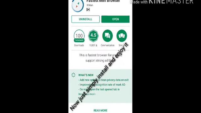 (Only 640kb)World's coolest fastest and smallest browser смотреть онлайн
