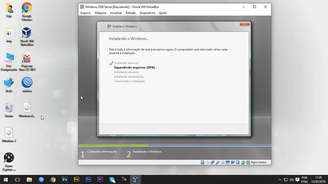 COMO INSTALAR O WINDOWS SERVER 2008 EM PORTUGUES смотреть онлайн