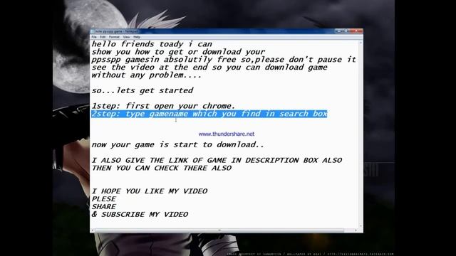 //How to download any ppsspp game in absolutely free (with link also) 2017\\ by Animenxg смотреть онлайн