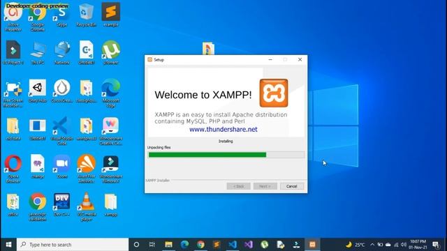 Download And Configure Xampp (port : 80) Problem Solved