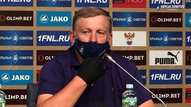 Пресс-конференция Игоря Осинькина после матча с «Балтикой» смотреть онлайн