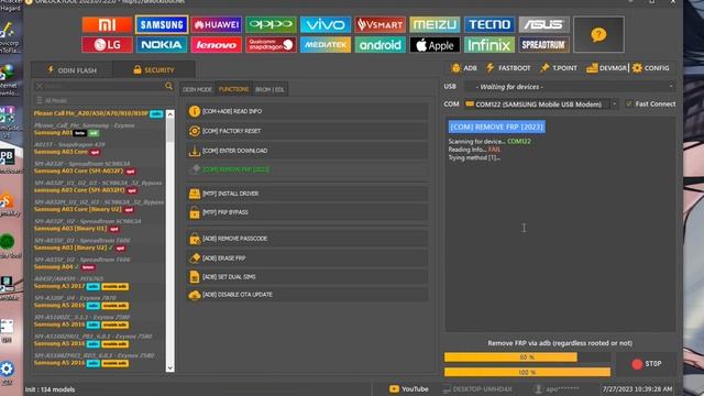Samsung A127F Pattern Unlock & Frp Bypass Unlock Tool done tested смотреть онлайн