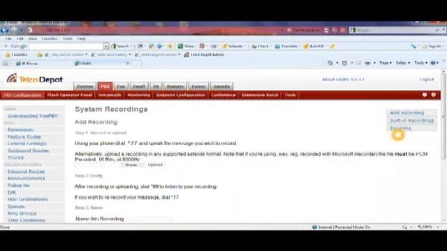 VoIP Phone Systems | Announcements Recording for the TDxxxx phone system | TelcoDepot.com смотреть онлайн