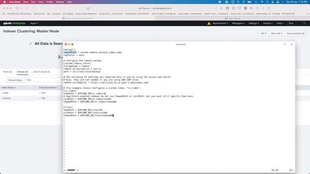 Splunk integration with S3 using Splunk Smart Store смотреть онлайн