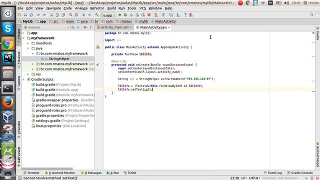 Android Studio Modules - Trabalhando com Libs смотреть онлайн