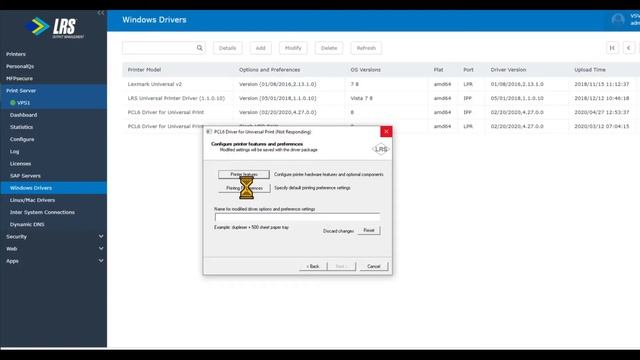 EOM Server - Add and manage drivers смотреть онлайн