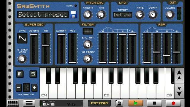 [Caustic 3 - Sound Design] Distorted Trap Lead using SAWSYNTH смотреть онлайн