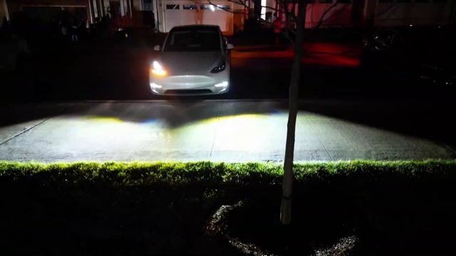 Jai Ho - Tesla EV Light Show [4K] смотреть онлайн