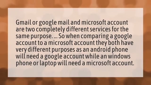 Is Microsoft account and Gmail the same? смотреть онлайн