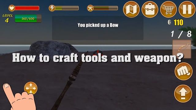 Lost Island Survival Simulator Tutorial Video Android/IOS смотреть онлайн