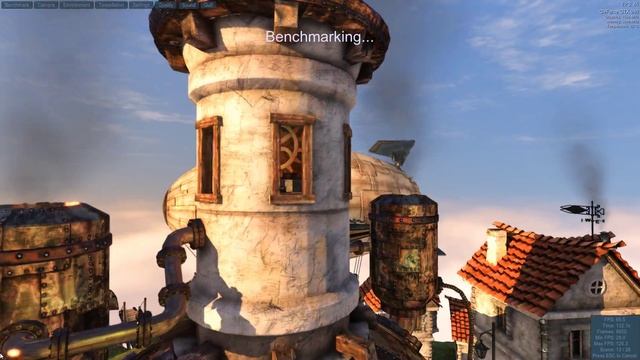 Unigine Heaven 4 0 Benchmark 980 in OC mode смотреть онлайн