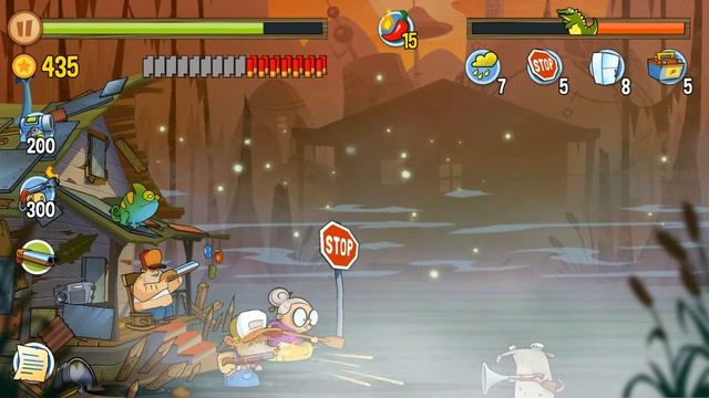 Swamp Attack - Episode 8. Level 4 Gameplay Android walkthrough смотреть онлайн