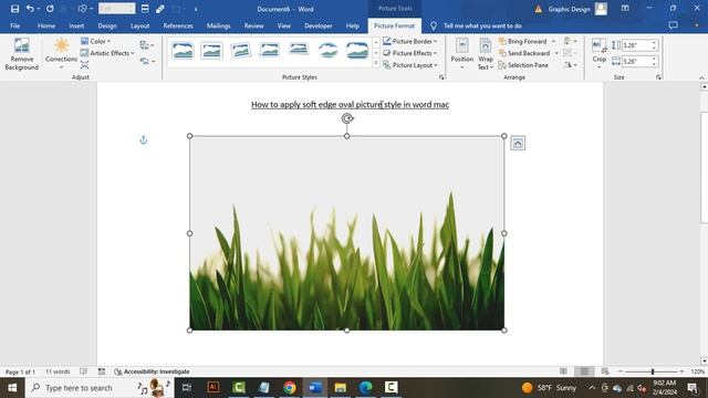 How to apply soft edge oval picture style in word mac смотреть онлайн