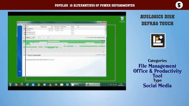 Power Defragmenter | Top 21 Alternatives of Power Defragmenter смотреть онлайн