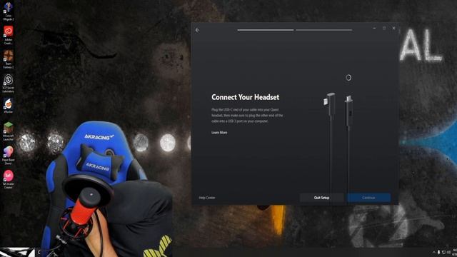 How To: Set Up Your Oculus Quest Link w/AMVR Link Cable Review смотреть онлайн