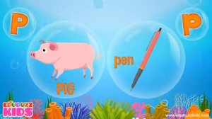 ABC Songs for Children - ABCD Song in Under Sea - Phonics Songs & Nursery Rhymes