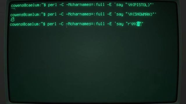 Cool Retro Term and Unicode смотреть онлайн