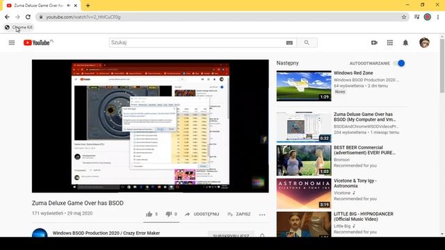 Zuma has Chrome WSOD смотреть онлайн