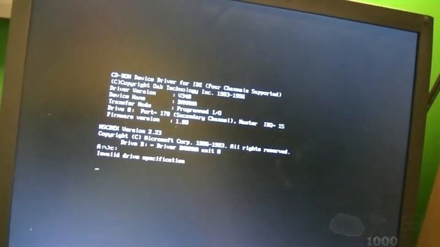 Reinstalling Windows 2000 on the CPx смотреть онлайн