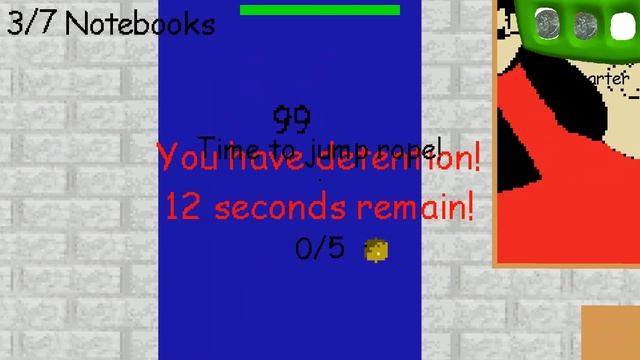 Baldis basics but everyone plays jumprope!!!! - Baldi's Basics V.1.4.3 Mod смотреть онлайн