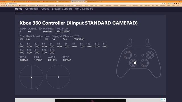 White Elite Xbox Controller - Gamepad Tester смотреть онлайн