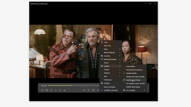 How to download and Install Subtitles to Scorpio Player смотреть онлайн